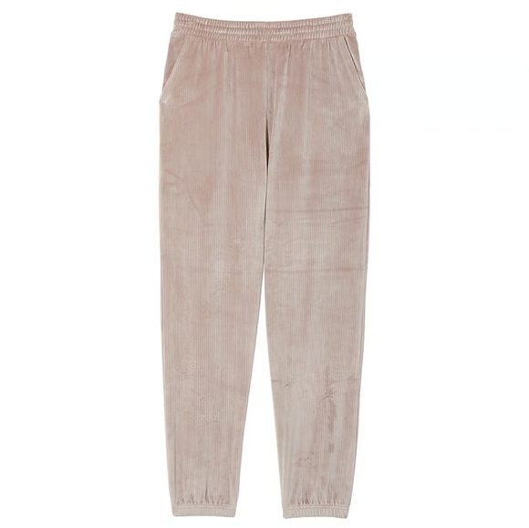 NWT! VICTORIA'S SECRET VELOUR RIBBED LOUNGE PANTS (MED) - Picture 3 of 7